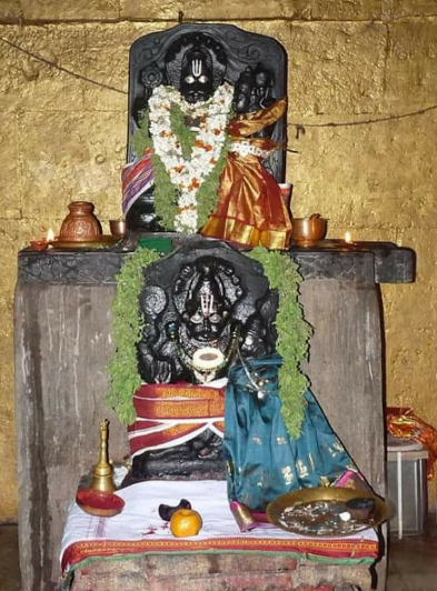 Pavana Narasimha Deity with Chenchu Lakshmi